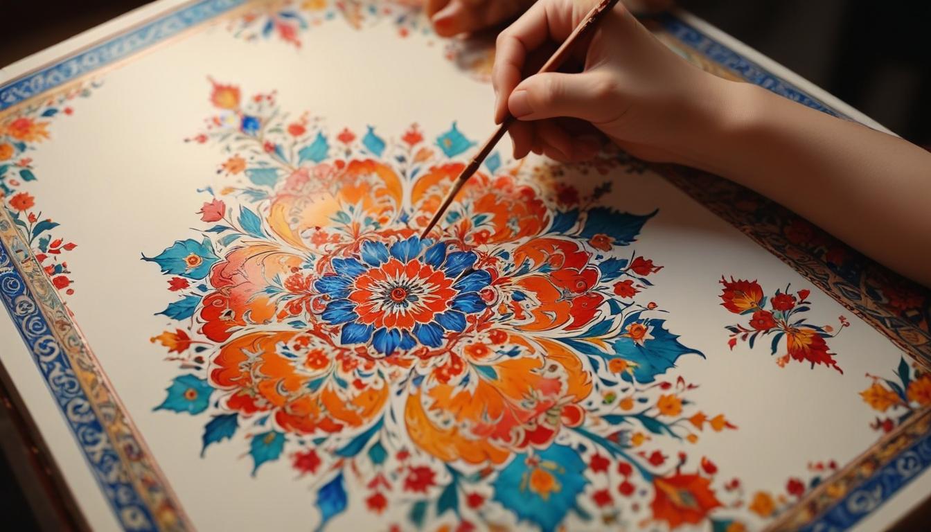 Geleneksel Sanat Teknikleri: Tezhip, Ebru ve Minyatür Sanatı