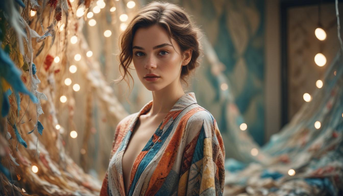 Yaratıcı Moda Tasarımları için Kumaş Artıkları