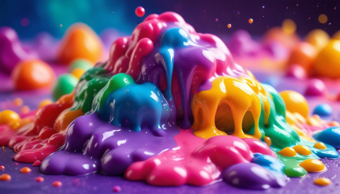 Evde Kolaylıkla Hazırlayabileceğiniz Renkli Slime Tarifleri