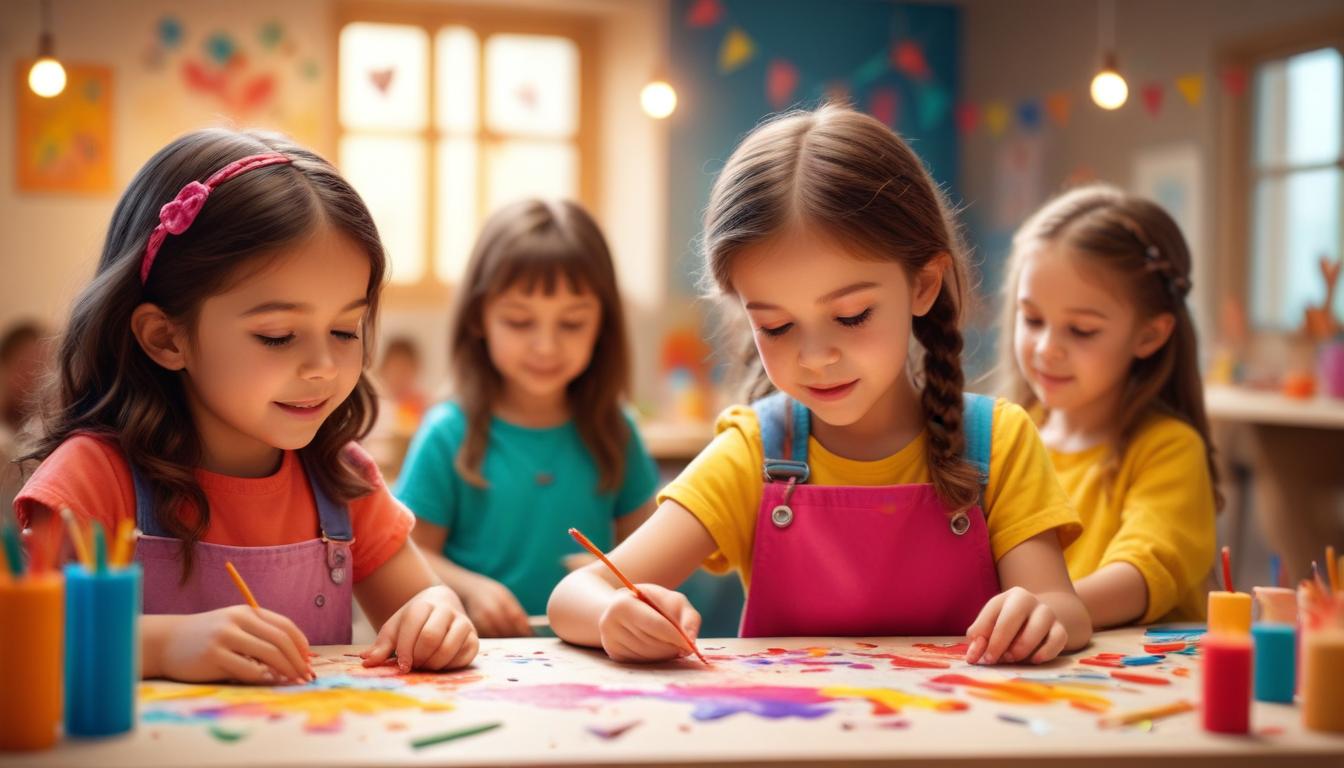 Eğlenceli El Sanatları ile Okul Öncesi Çocuklarınızı Eğitin