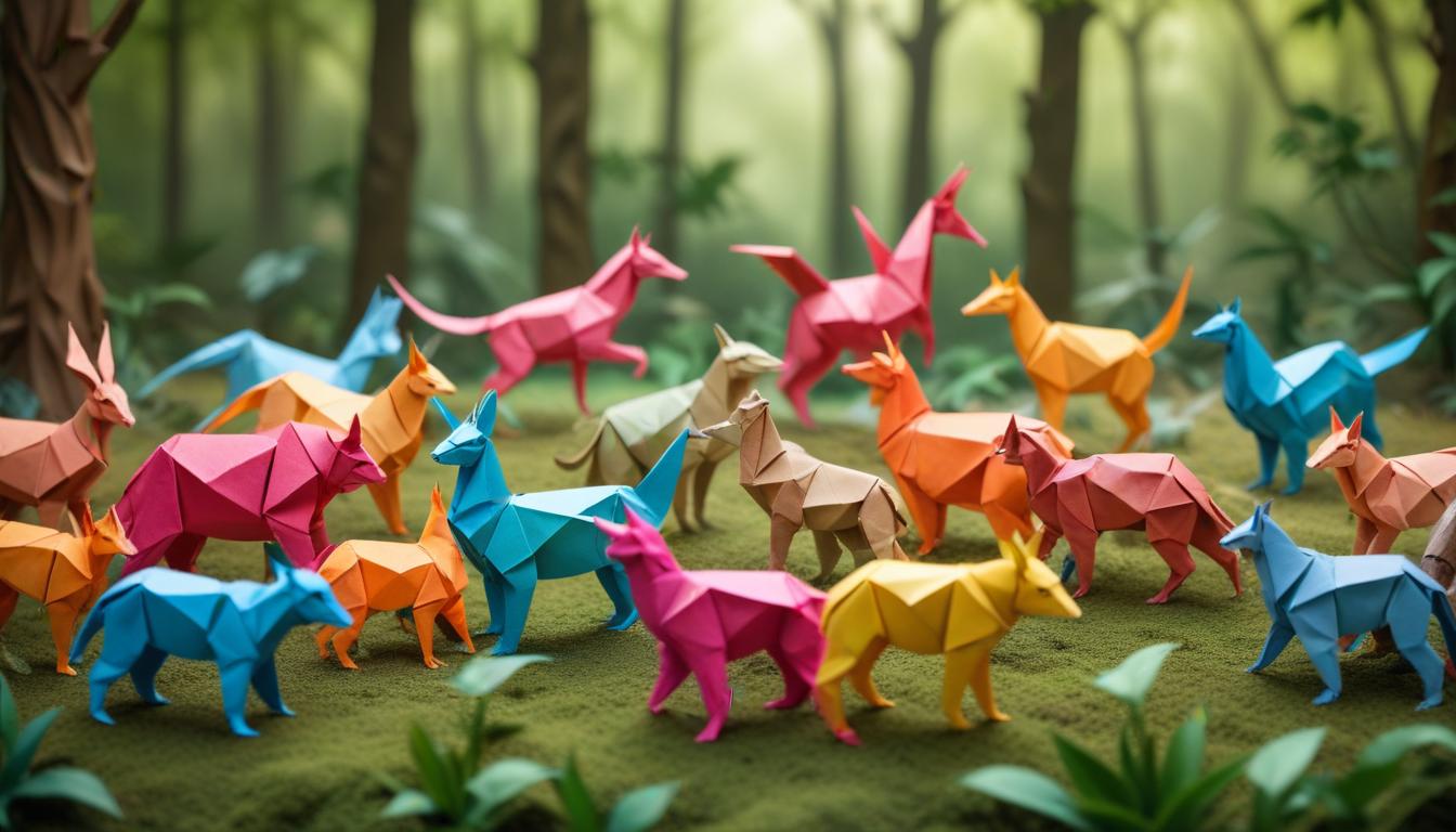 Origami ile Doğanın Sırlarına Yolculuk